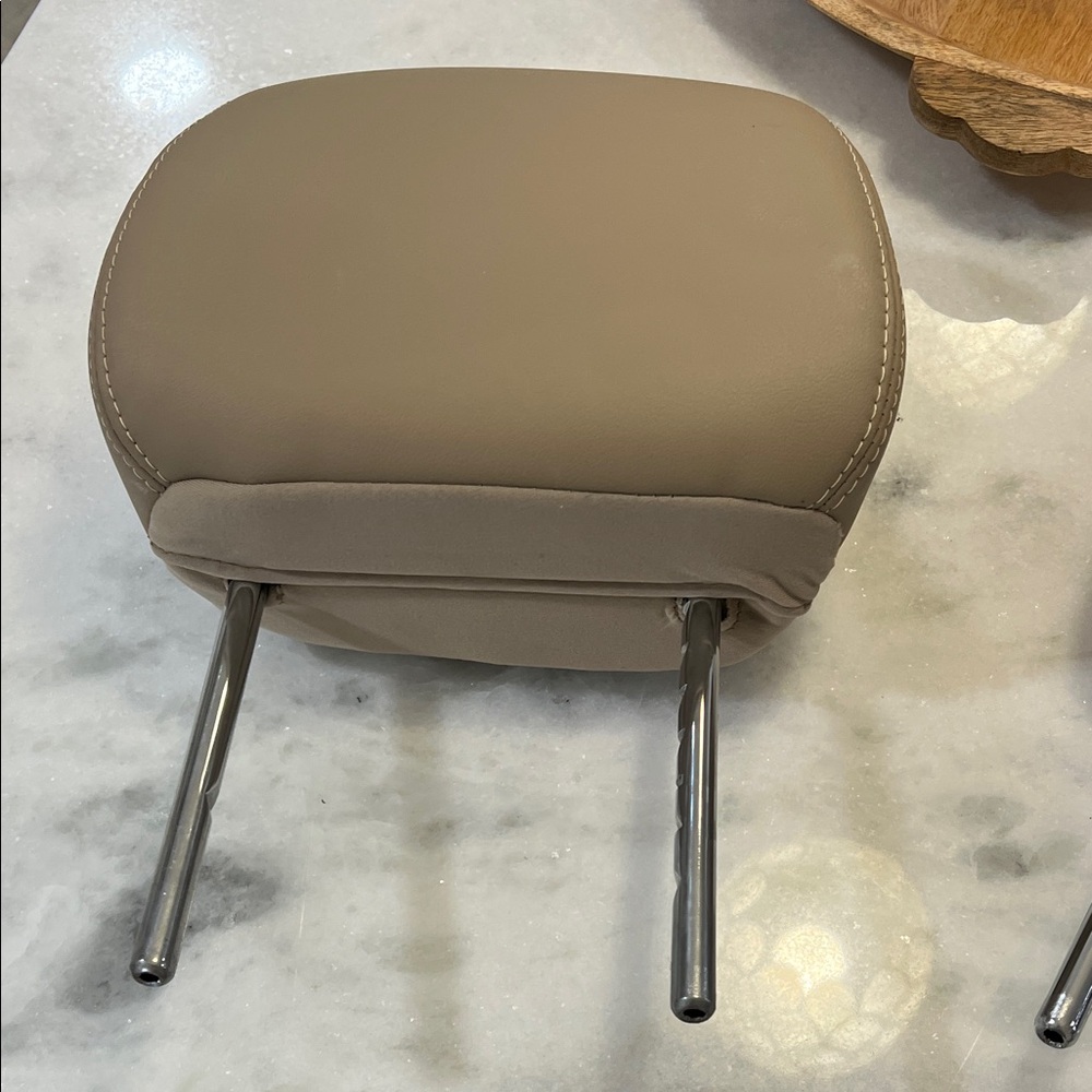 13-20 PATHFINDER RH RIGHT LH LEFT FRONT HEADREST TAN LEATHER